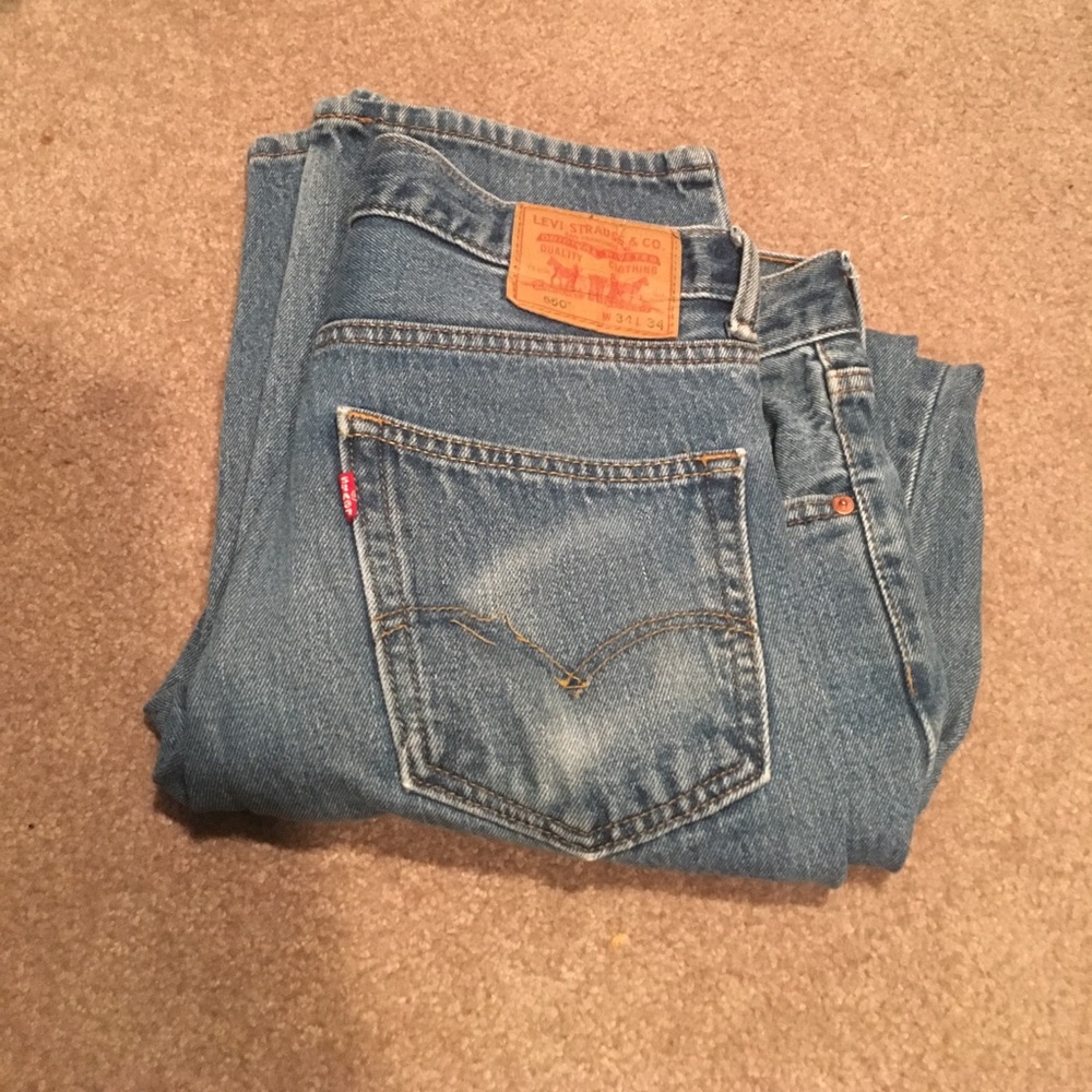 Men’s Levi’s 550 jeans